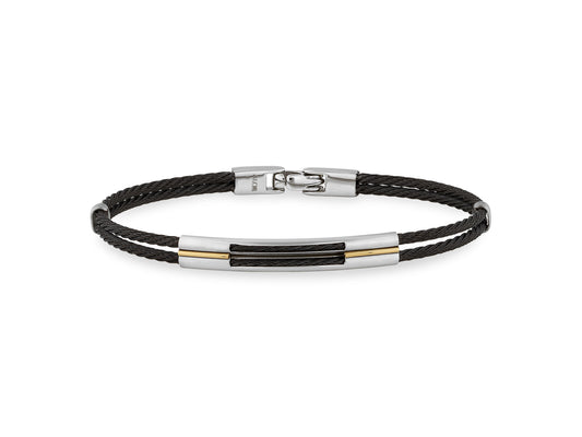 Alor Black Cable Bracelet 04-92-7595-0 | D05238