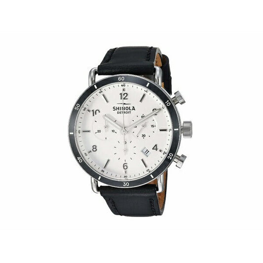 Canfield Chronograph Quartz White Dial Men's Watch 20089888 | W10279