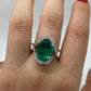Emerald Ring E12010 - Royal Gems and Jewelry