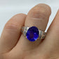 Tanzanite Ring R06035 - Royal Gems and Jewelry
