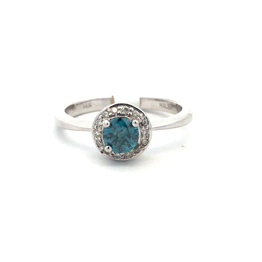 Blue Diamond Ring R07955