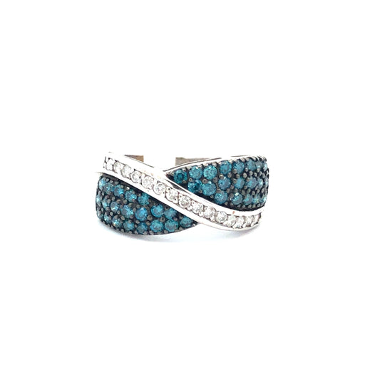 Blue Diamond Ring R16903