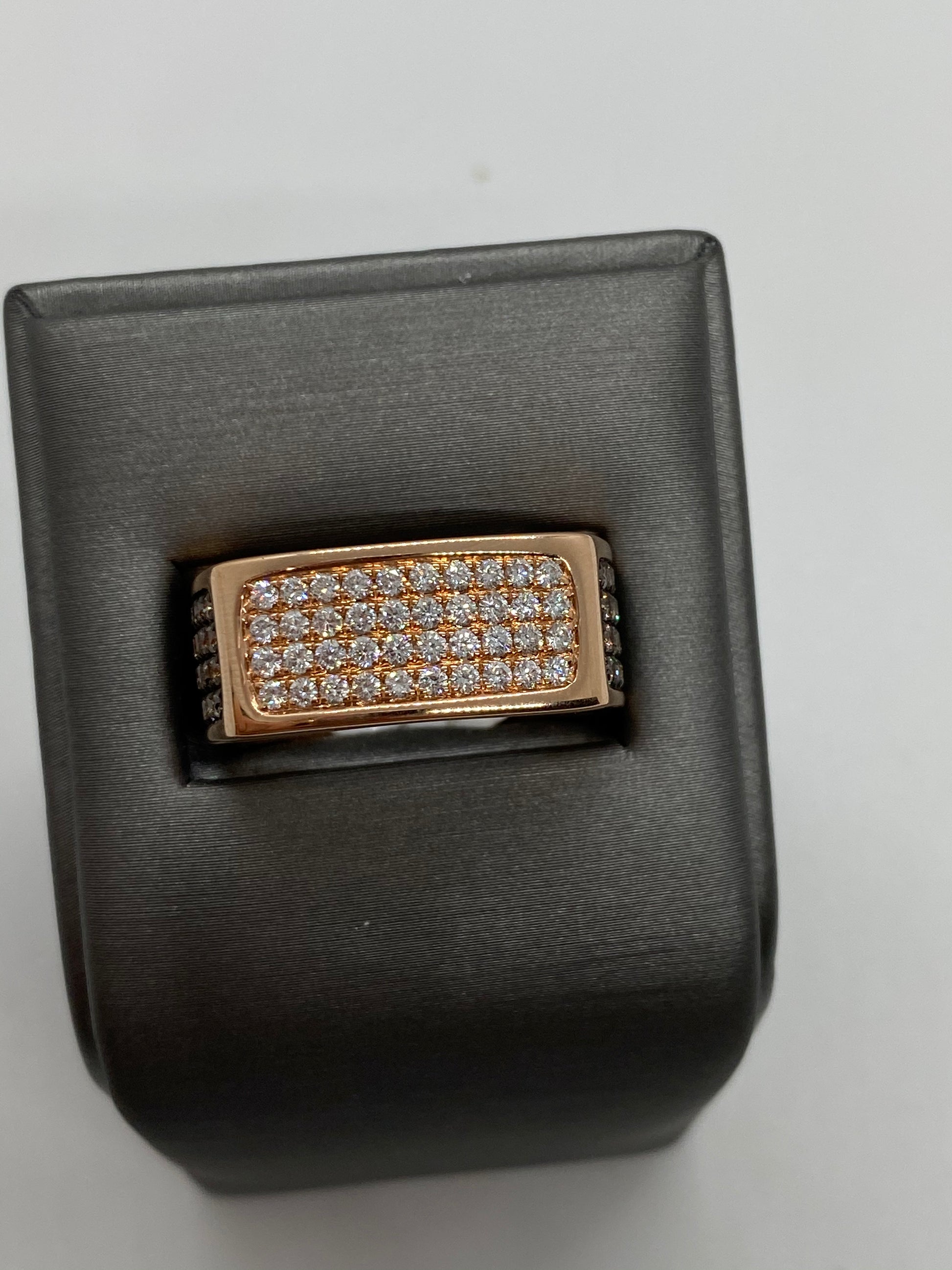 Men's Chocolate Diamond Ring R22720 - Royal Gems and Jewelry