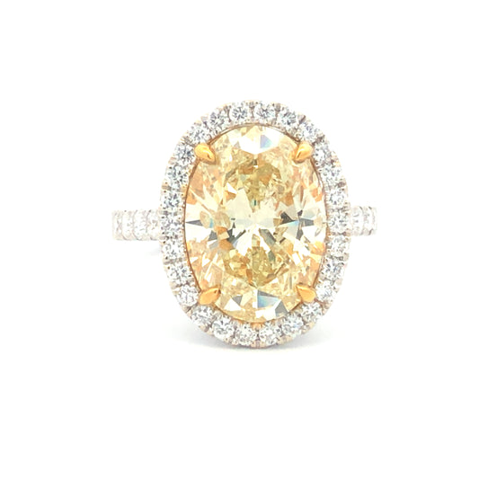 YELLOW DIAMOND RING R25513