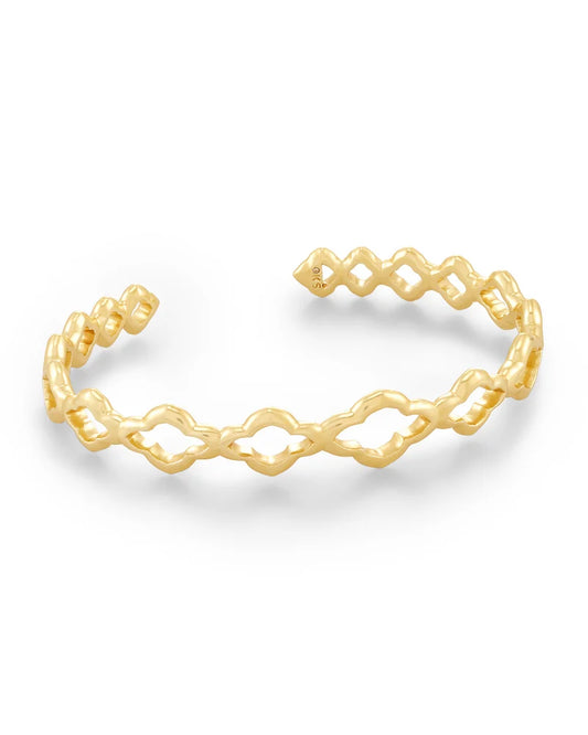 Abbie Cuff Bracelet in Gold | 4217719485