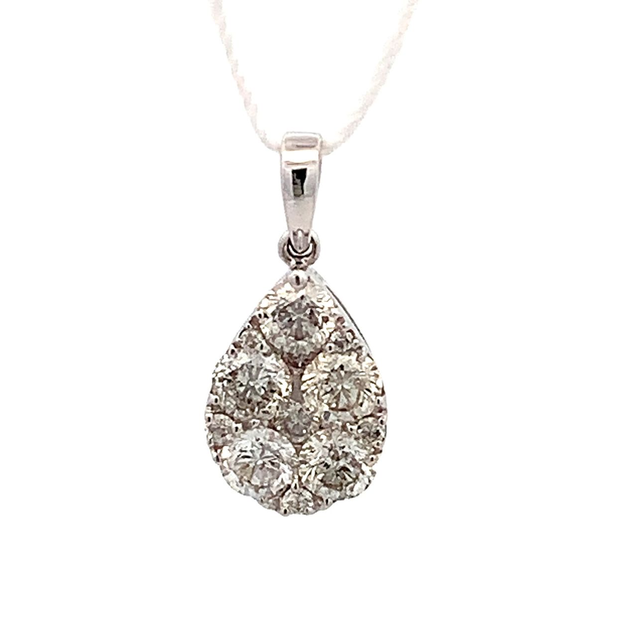 WHITE DIAMOND PENDANT P05985