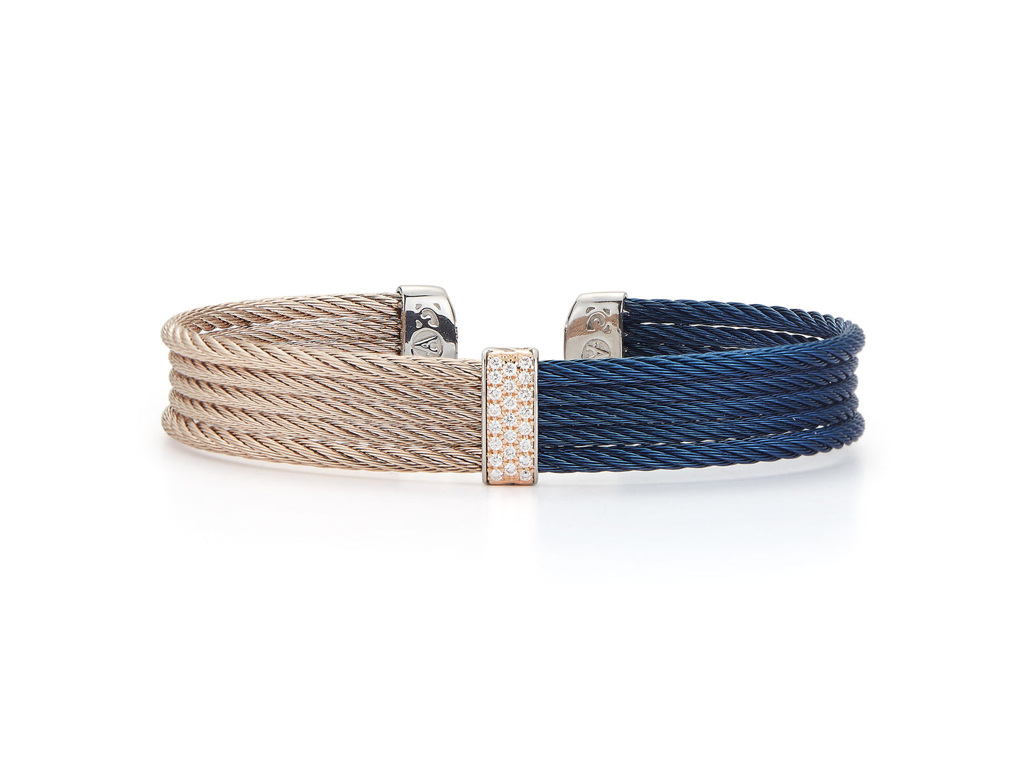 Blueberry & Carnation Cable Mini Cuff 04-48-S651-1 | D07746