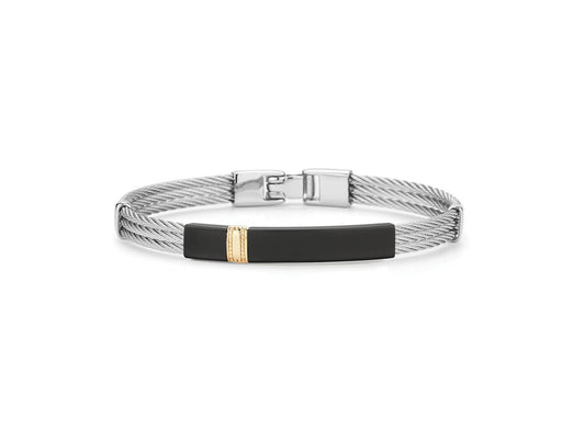 Alor Grey Cable Bracelet 04-93-7741-0 | D05320