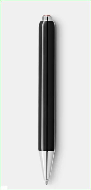 Montblanc Heritage Rouge et Noir "Baby" Special Edition Black Ballpoint Pen WI01281
