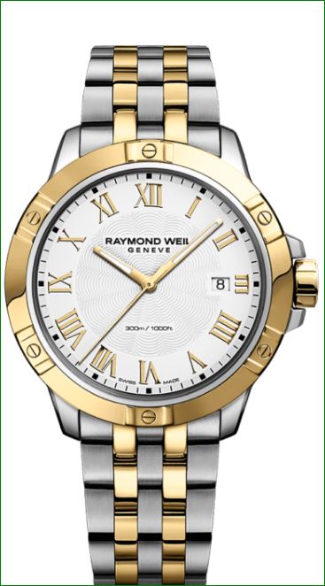 Tango Classic Men's Quartz Two-tone Gold Steel Bracelet Watch, W12772