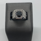 Men's Black Diamond Ring R15762 - Royal Gems and Jewelry
