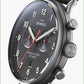 Shinola The Canfield Gunmetal Dial Leather Strap Men's Watch S0120141498 W11355