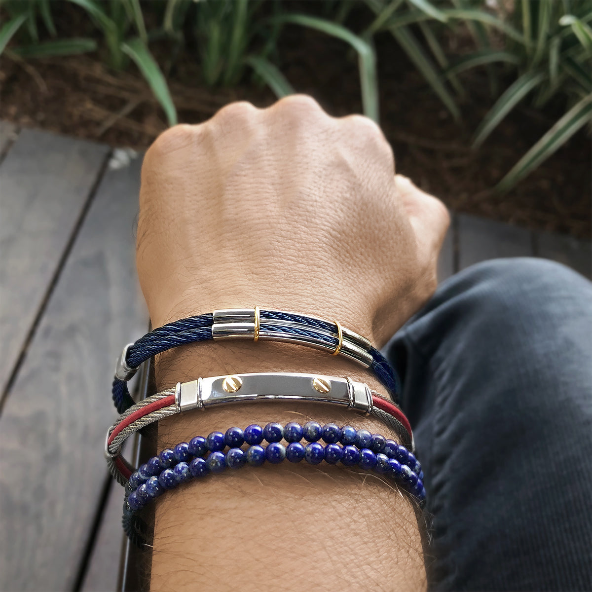 Men's Used ALOR Cable Style Bracelet purchases