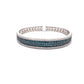 Blue Diamond Bangle BG01444 - Royal Gems and Jewelry