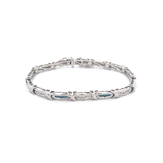 Blue Diamond Bracelet BR02523