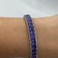 Tanzanite Bracelet BR03225 - Royal Gems and Jewelry