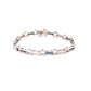 Blue Diamond Bracelet BR03406 - Royal Gems and Jewelry
