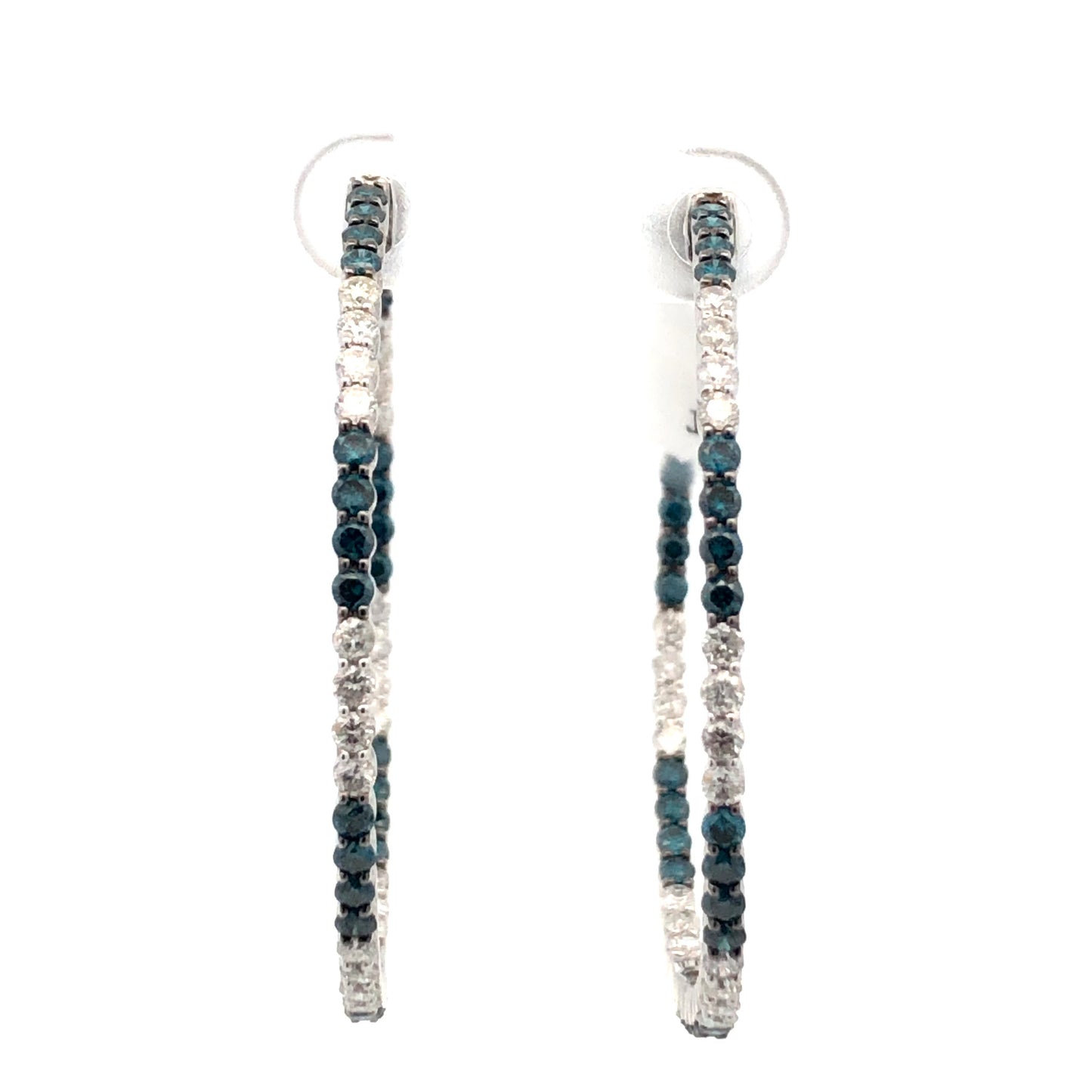 Blue Diamond Earring E09025