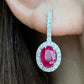 Ruby Earring E09273