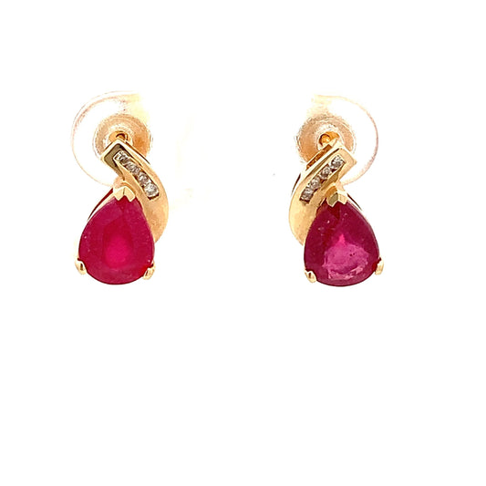Ruby Earring E10181