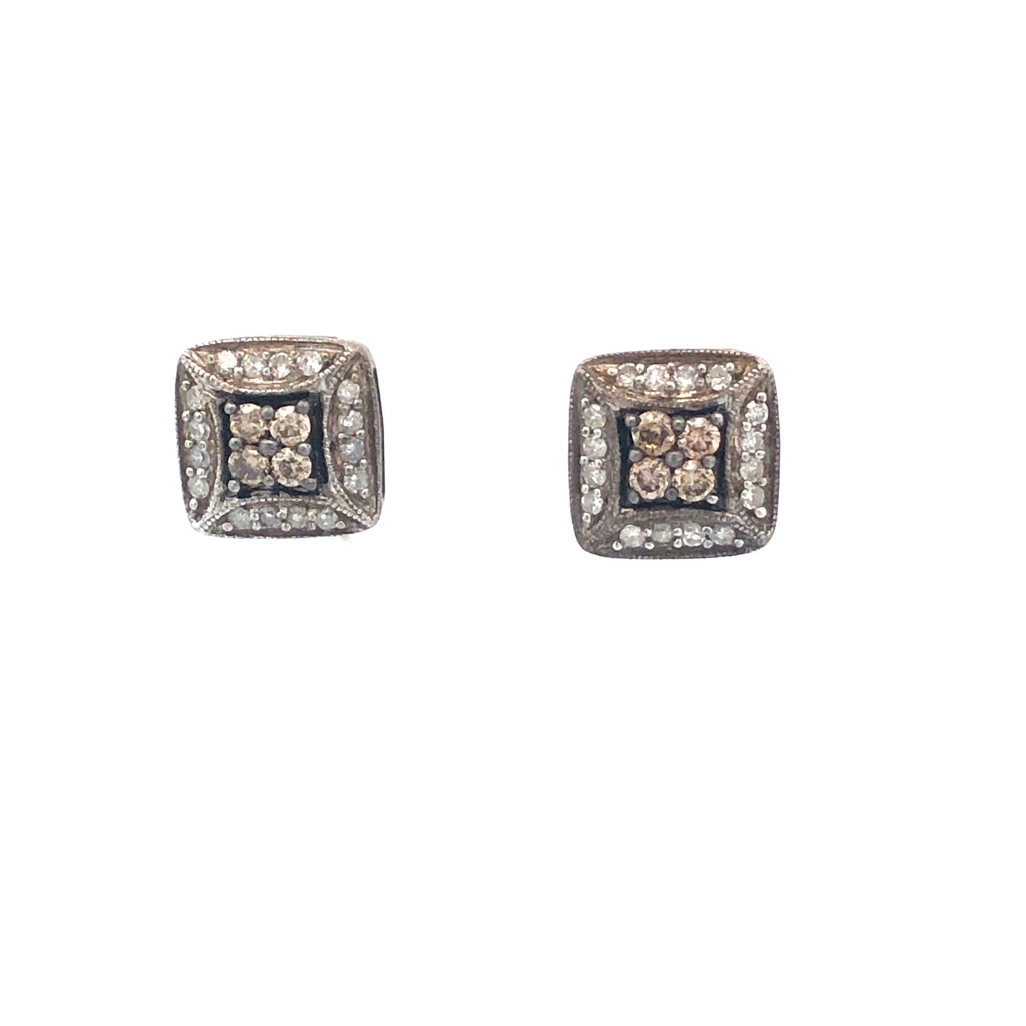 Chocolate Diamond Earring E12864