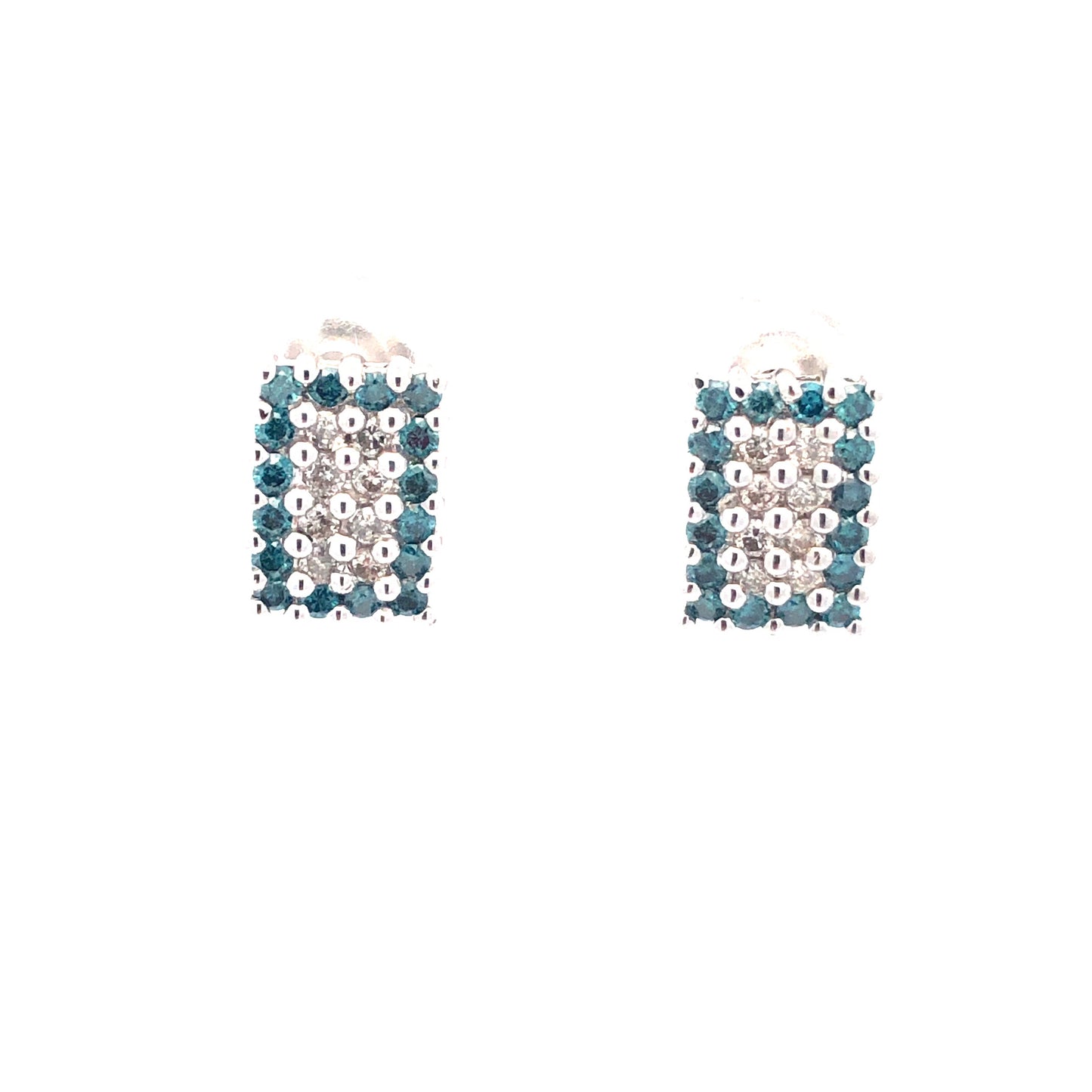 Blue Diamond Earring E12866