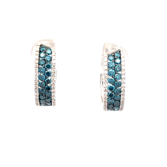 Blue Diamond Earring E13562