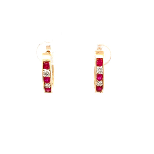 Ruby Earring E13962