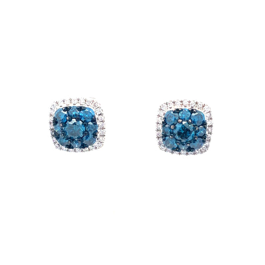 Blue Diamond Earring E11498