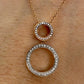 Chocolate Diamond Pendant P06811 - Royal Gems and Jewelry