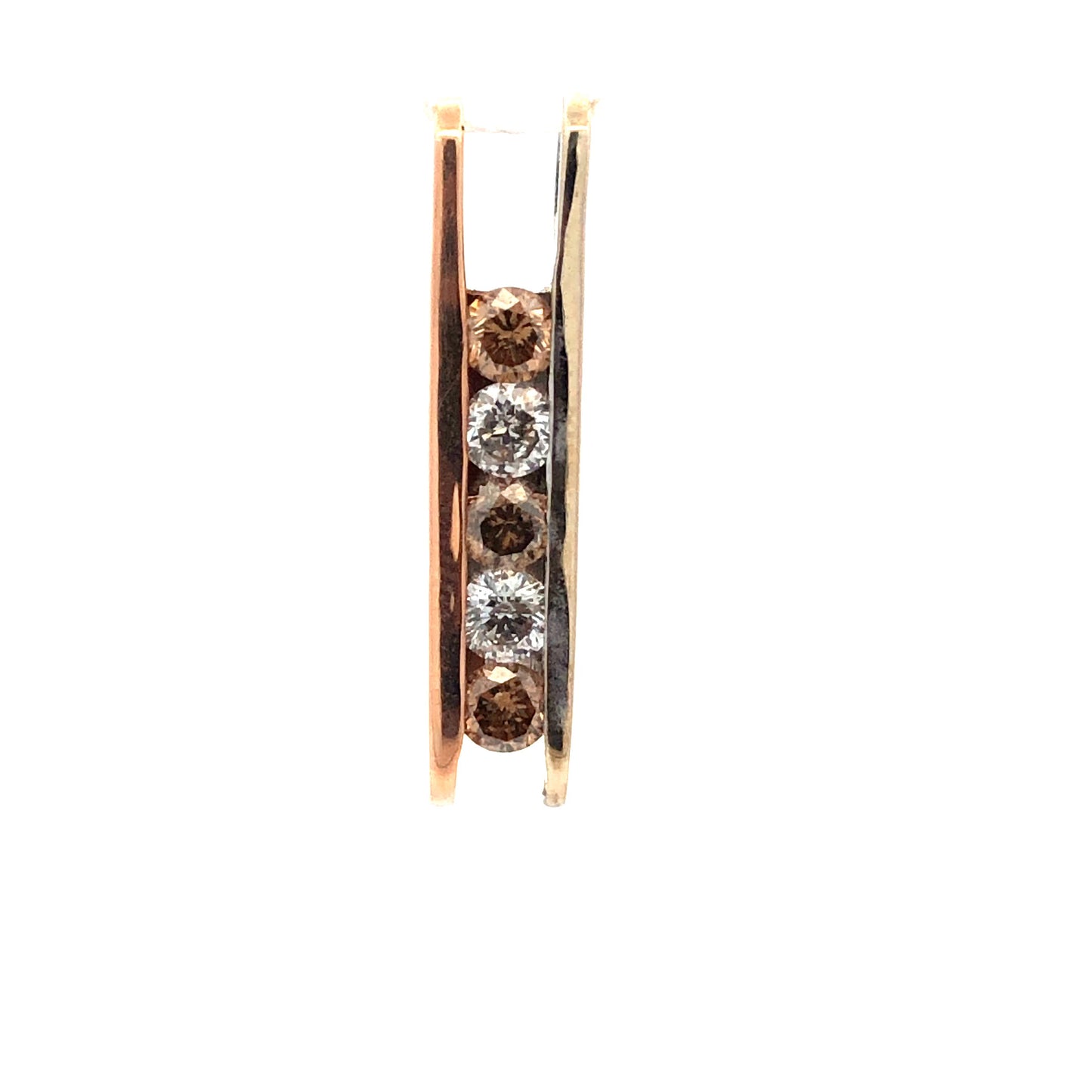 Chocolate Diamond Pendant P06930 - Royal Gems and Jewelry
