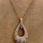 Chocolate Diamond Pendant  P07450 - Royal Gems and Jewelry