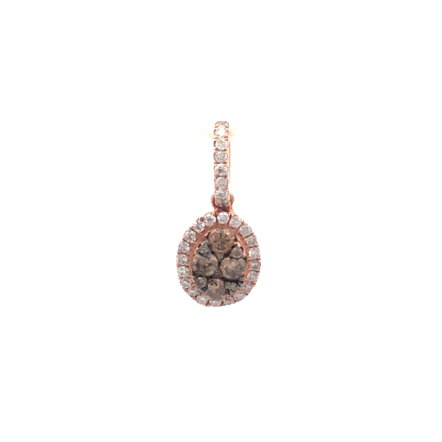 Chocolate Diamond Pendant E09444 - Royal Gems and Jewelry