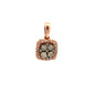 Chocolate Diamond Pendant P11159 - Royal Gems and Jewelry