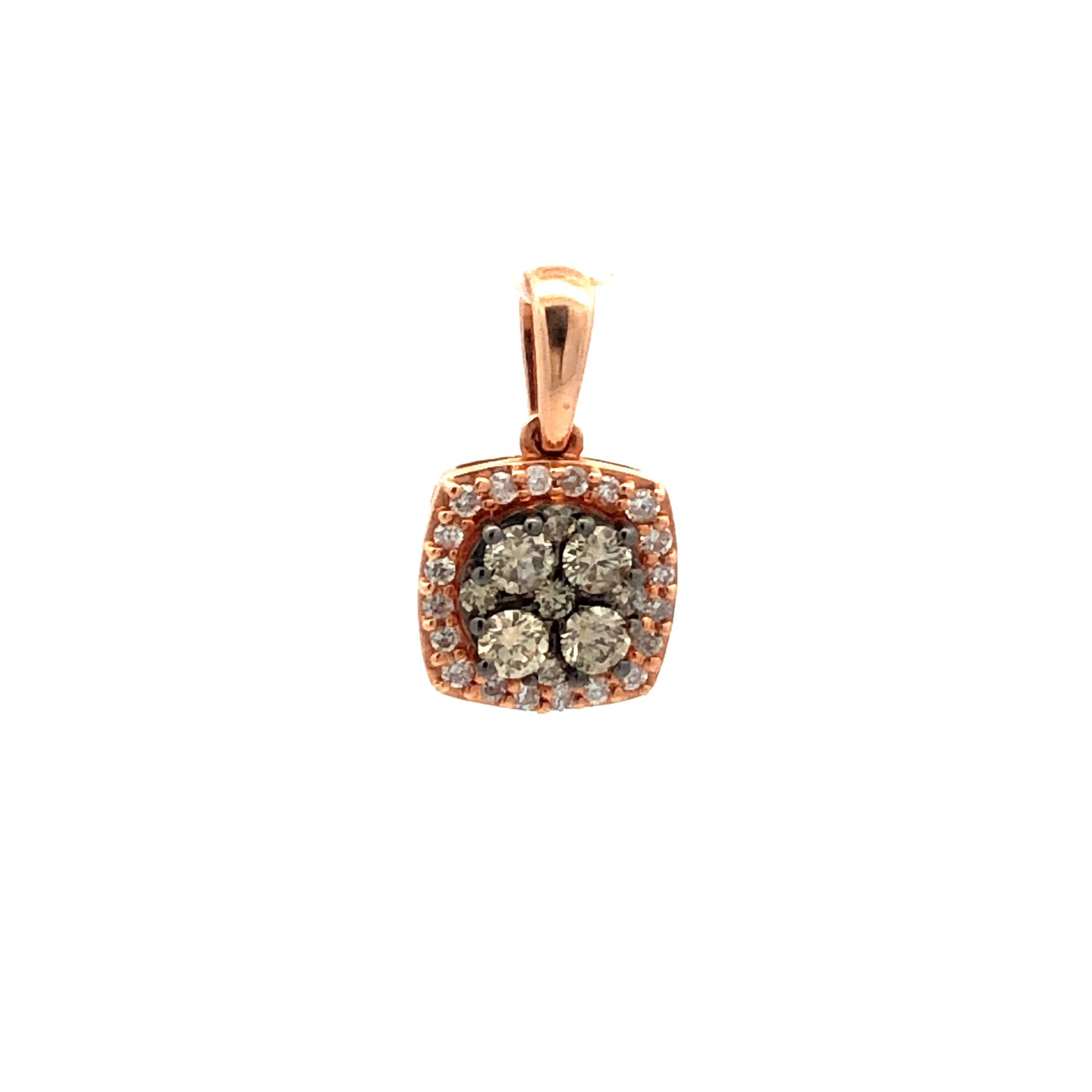 Chocolate Diamond Pendant P11159 - Royal Gems and Jewelry