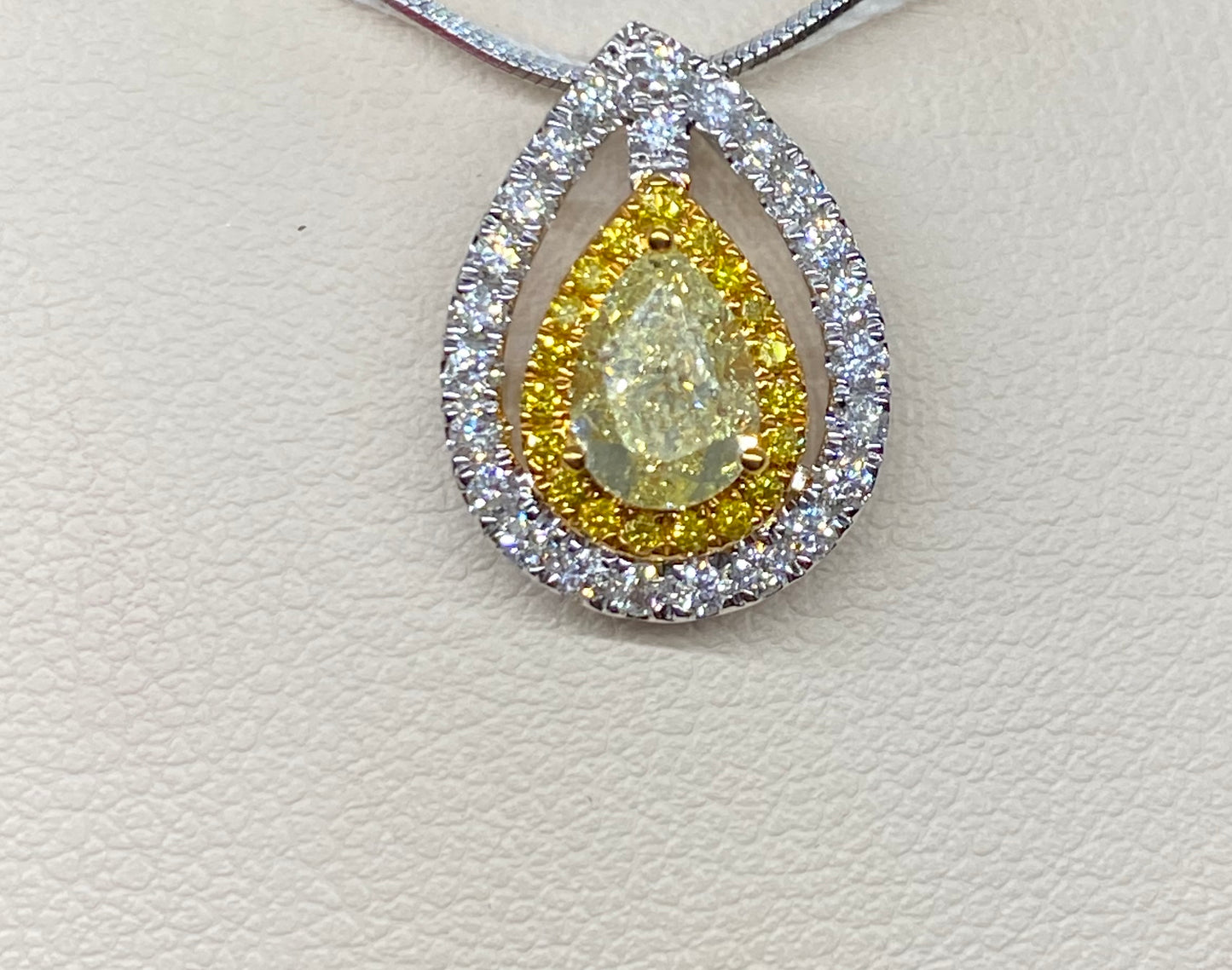 Yellow Diamond Pendant FP12604TT | P11558