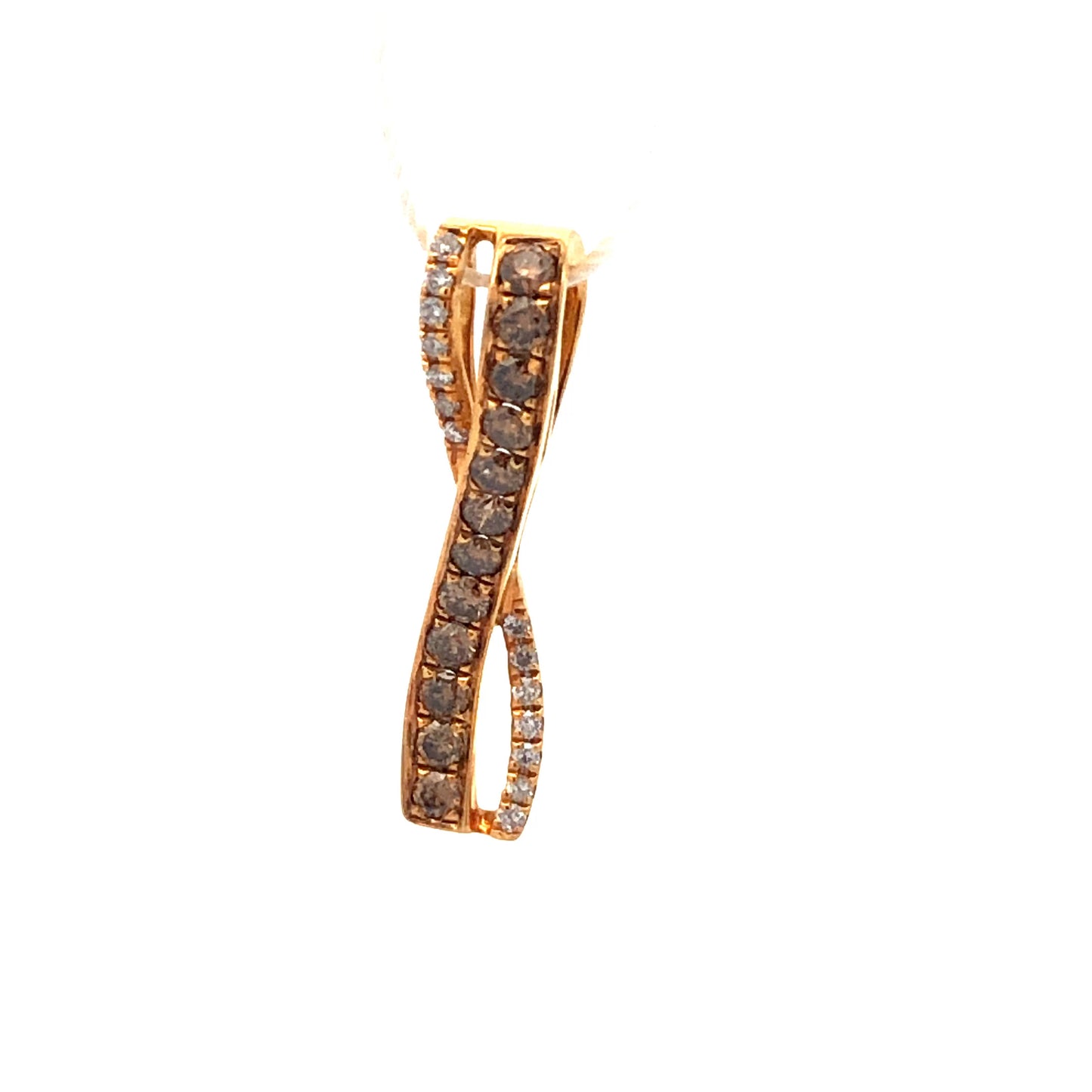 Chocolate Diamond Pendant P11563 - Royal Gems and Jewelry
