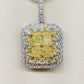 Yellow Diamond Pendant P11797