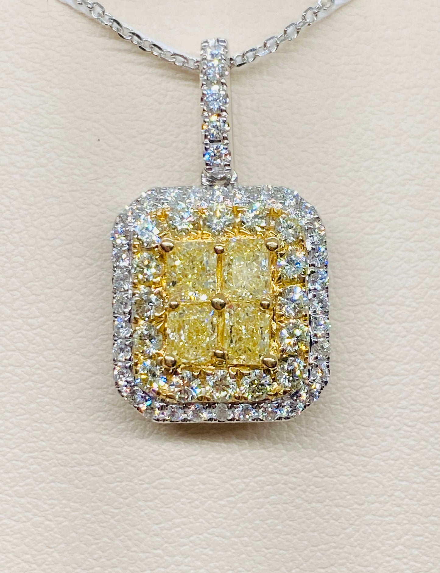 Yellow Diamond Pendant P11797