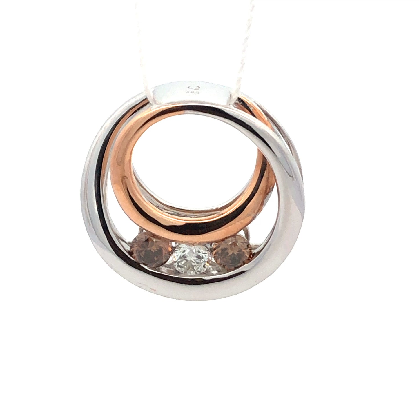 Chocolate Diamond Pendant  P11802 - Royal Gems and Jewelry
