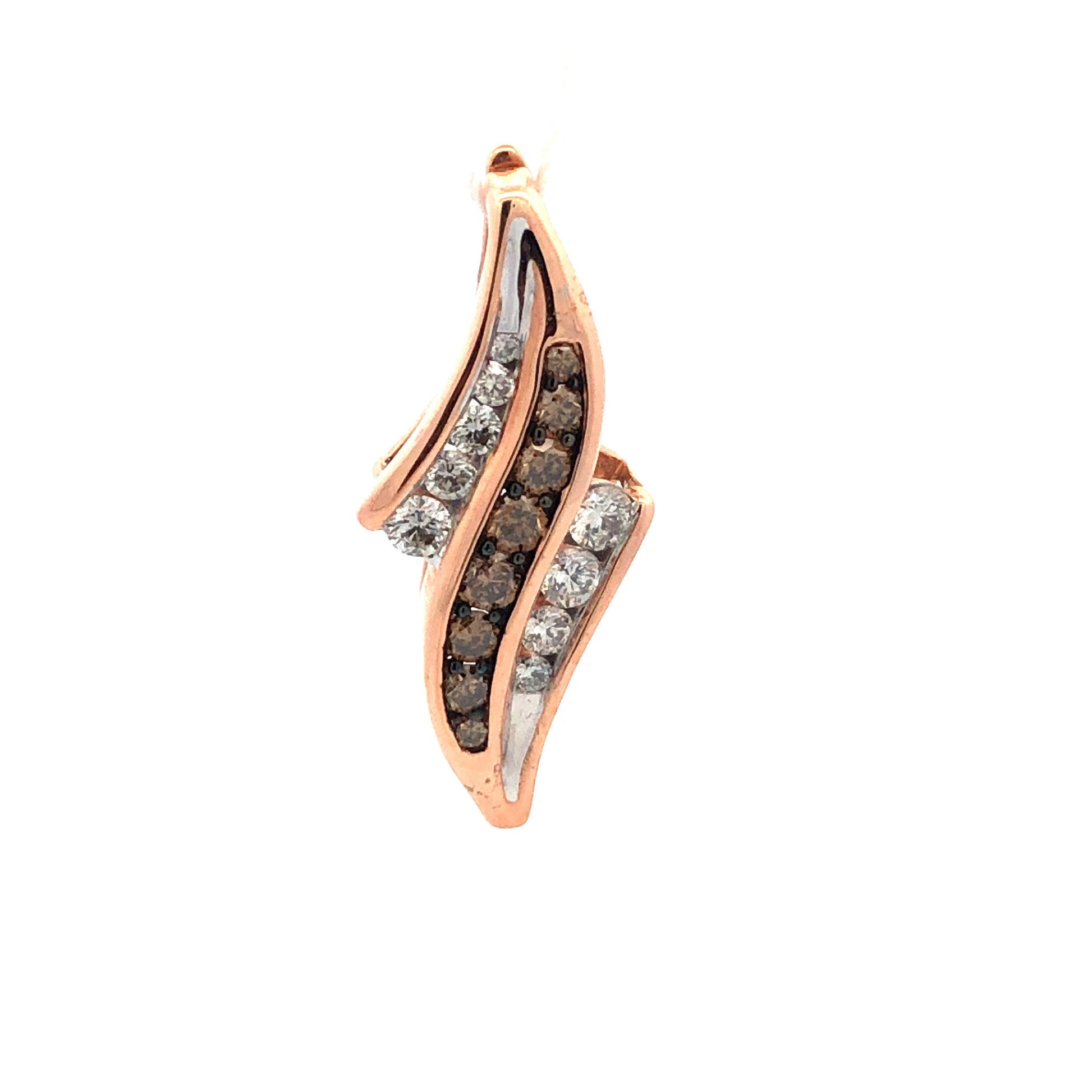 Chocolate Diamond Pendant  P11845 - Royal Gems and Jewelry