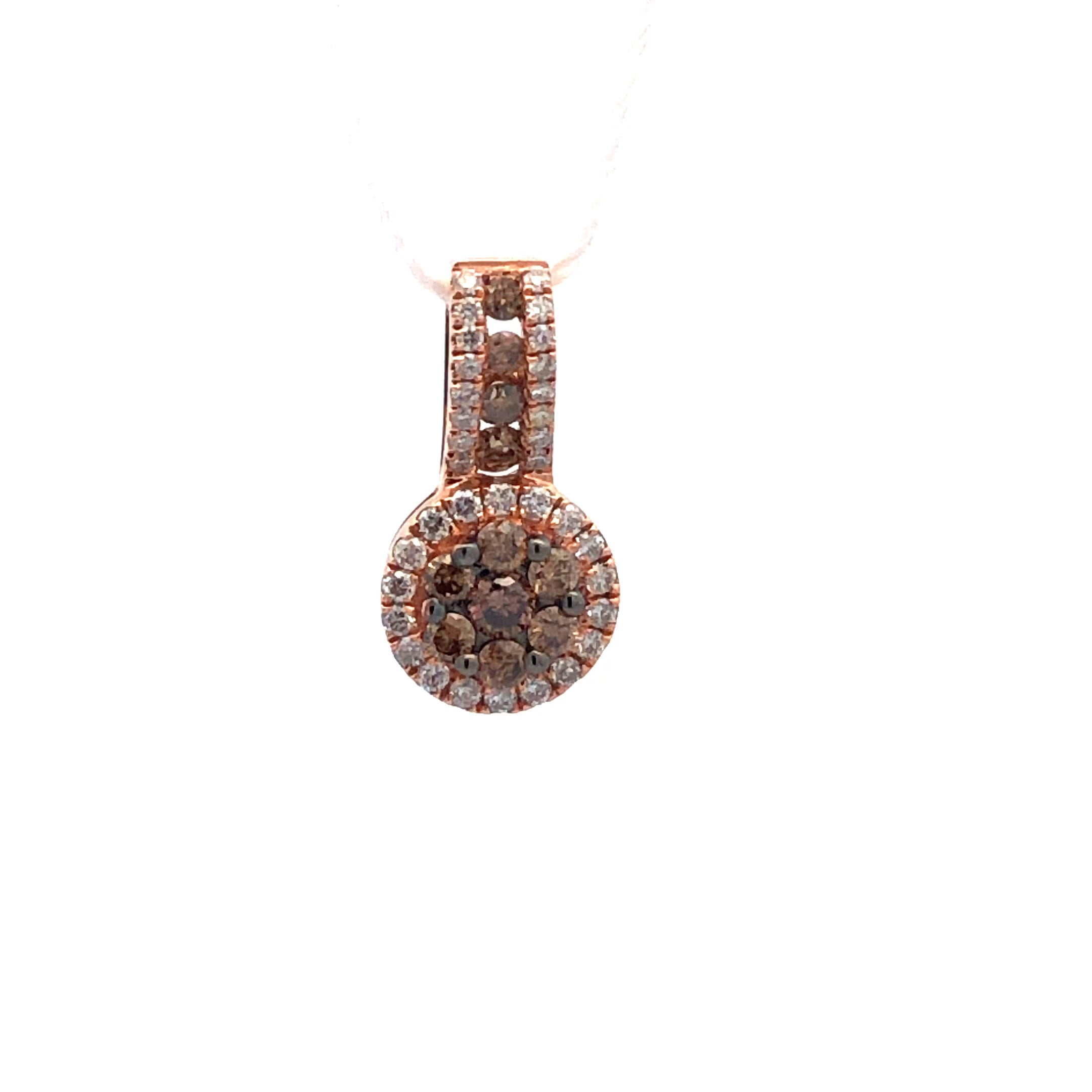 Le Vian® Pendant featuring Chocolate Quartz® Nude Diamonds™ , Chocolate  Diamonds®