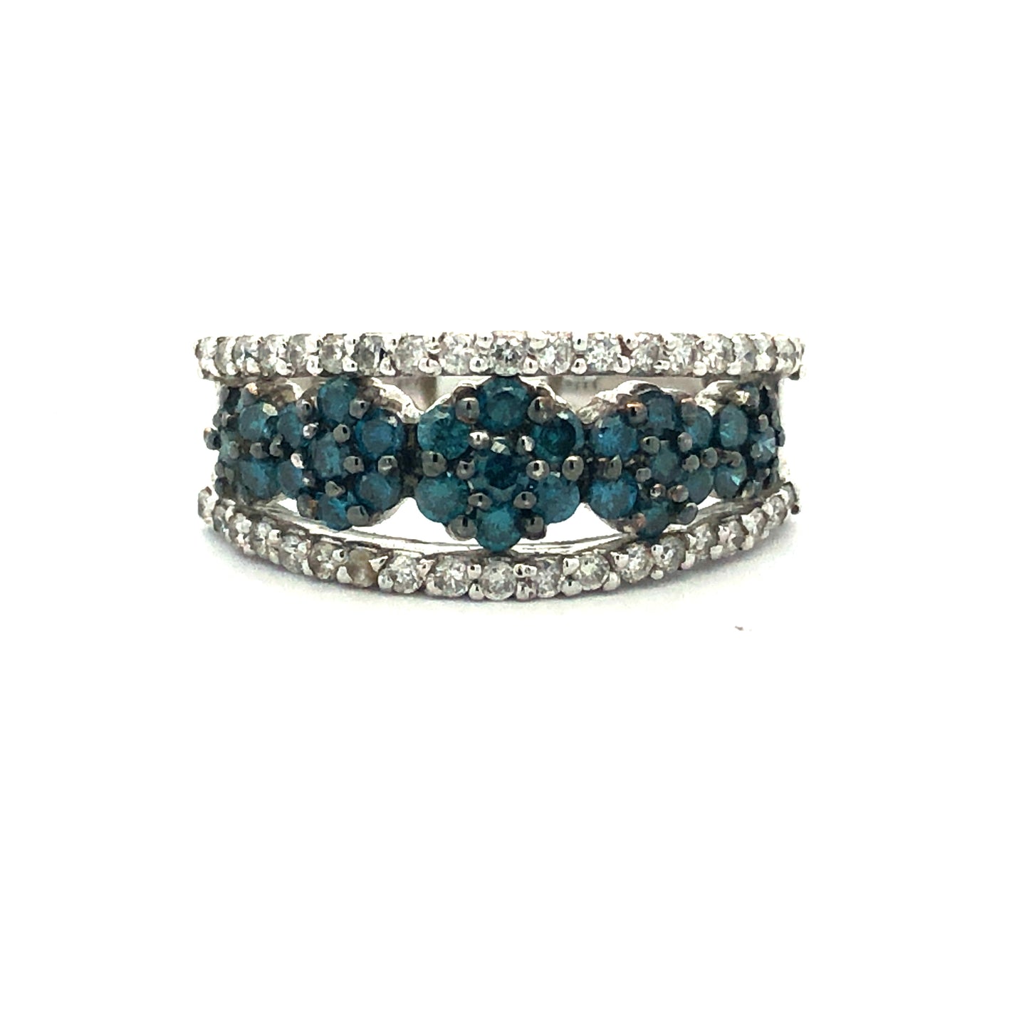 Blue Diamond Ring R03438