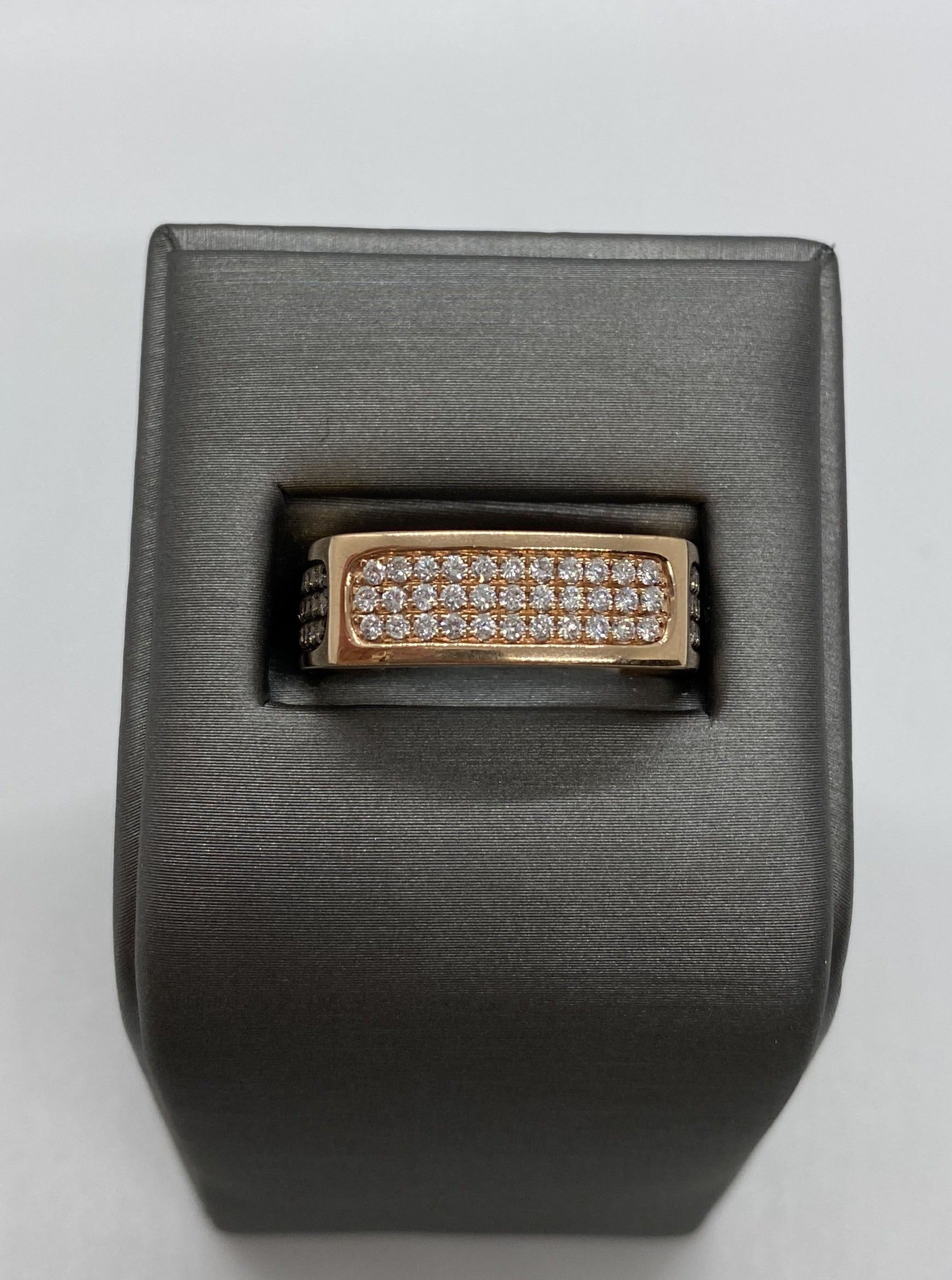 Men's Chocolate Diamond Ring R11732 - Royal Gems and Jewelry