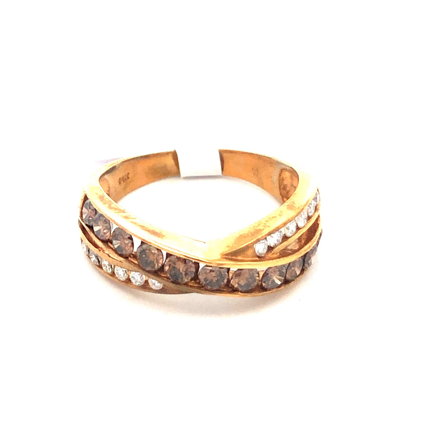 Chocolate Diamond Ring R12215