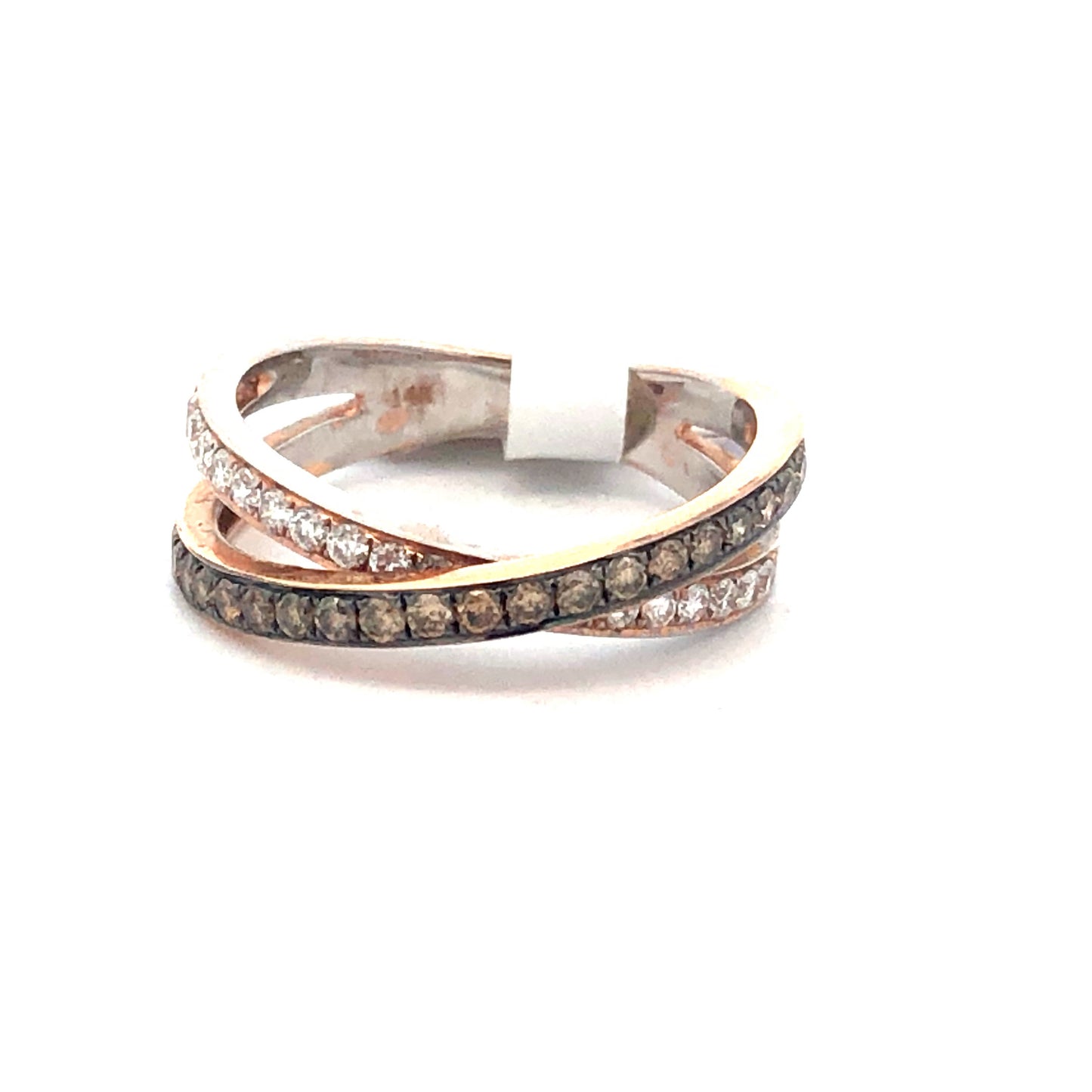 Chocolate Diamond Ring R12951 - Royal Gems and Jewelry