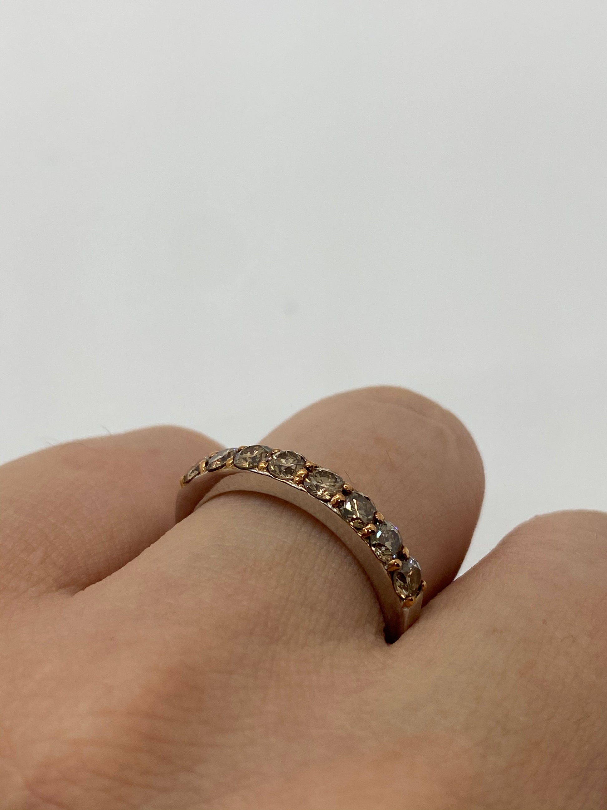 Chocolate Diamond Ring R14020 - Royal Gems and Jewelry