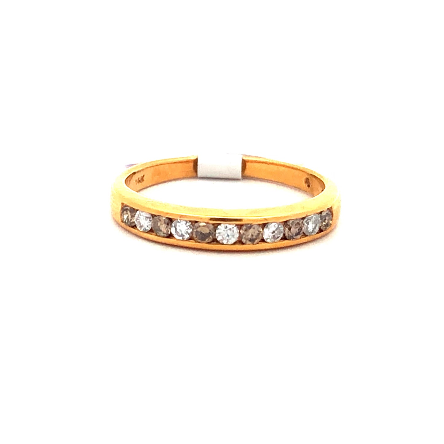 Chocolate Diamond Ring R14429 - Royal Gems and Jewelry