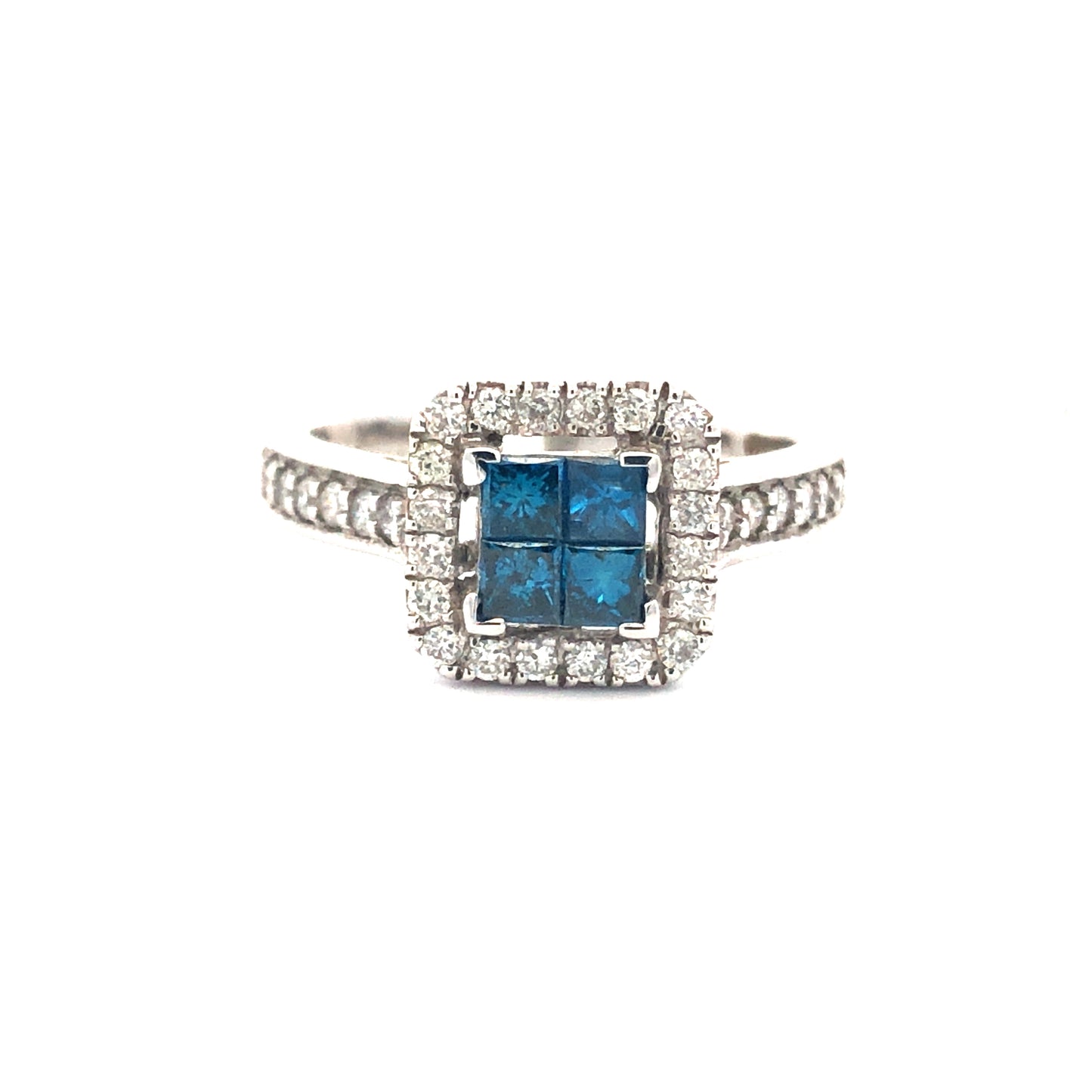 Blue Diamond Ring R15233