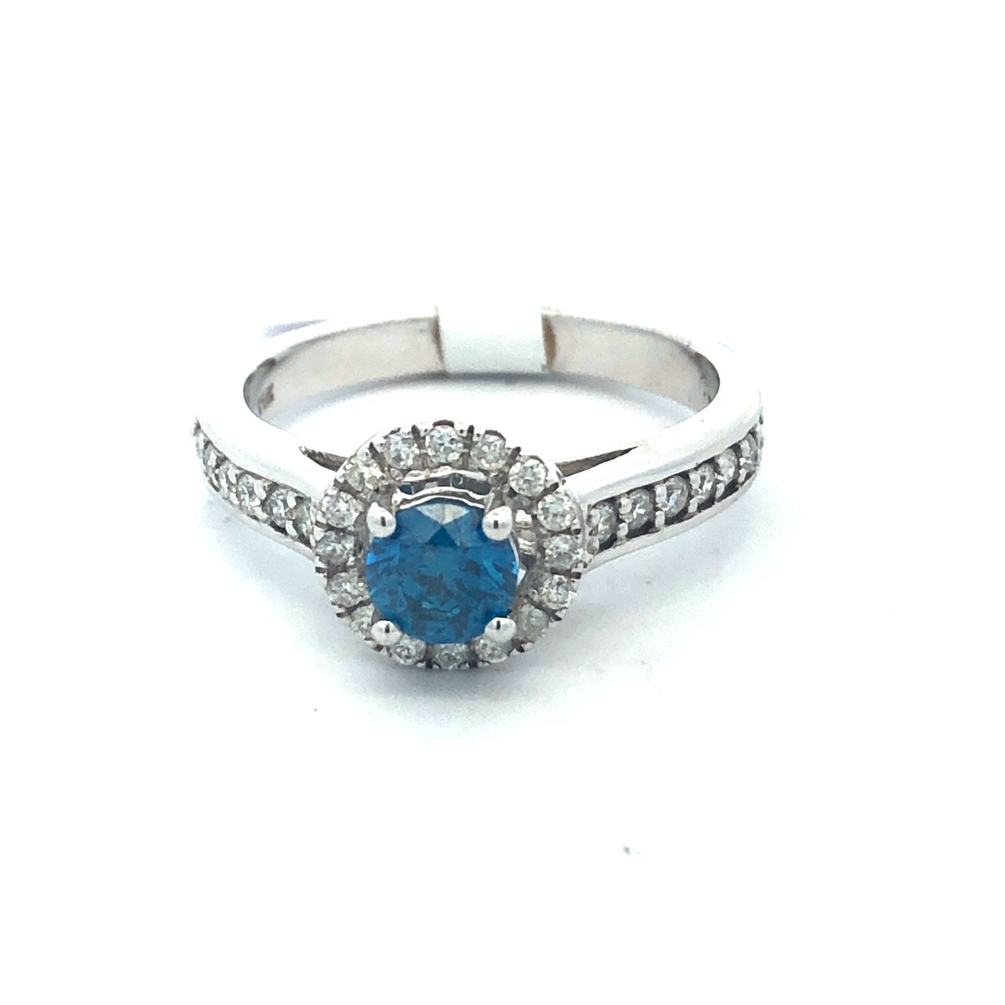 Blue Diamond Ring R15237